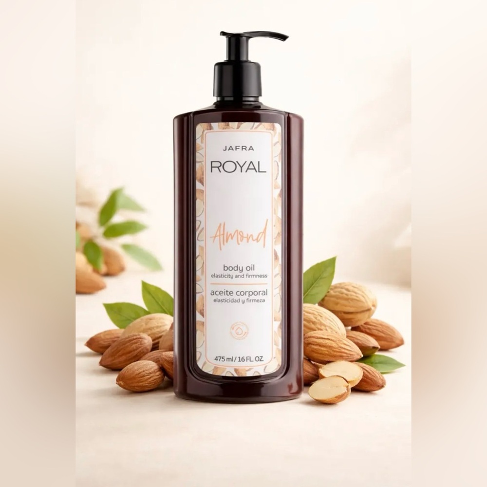 JAFRA Royal Almond Rich Body Oil 16 oz with Vitamin E – NWT